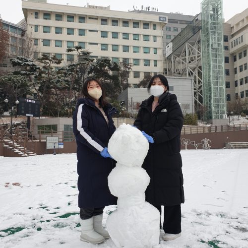 겨울 눈사람 1